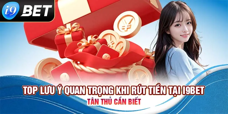 Những lưu ý quan trọng khi rút tiền tại i9bet